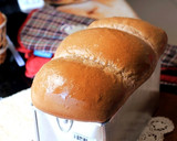 Foto langkah ke 10 dari resep Killer Toast Hokkaido Milk Taro (bubuk Ubi Ungu) Super SOFT.