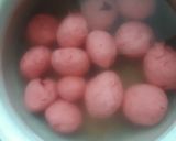 A picture of step 5 of Rose Rasgulla.