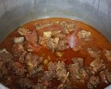 A picture of step 10 of Beef pulao biryani.