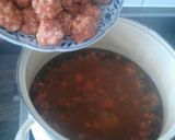 Kedvenc húsgombóc levesem recept fázis 4 fotója