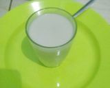 Foto langkah ke 4 dari resep Kue Bolu Lapis Kukus Pandan.