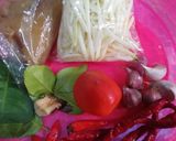 Foto langkah ke 1 dari resep Tumis pepaya muda krecek.