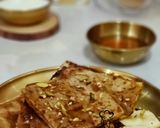 صورة لخطوة 2 من وصفة مطبق حلو بالفواكة ومطبق مالح بالخضار 😋