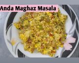A picture of step 5 of Anda Maghaz Masala.