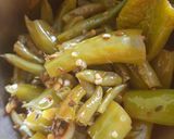 A picture of step 3 of Green chilli sauce.