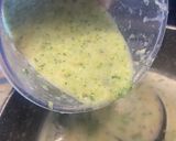 A picture of step 5 of Creamy broccoli and cheddar soup.