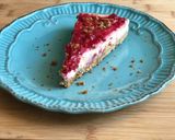 Foto del paso 7 de la receta: CHEESECAKE de Frambuesa, base de galletas de salvado 🌿 🥧