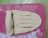 Foto langkah ke 4 dari resep Roti isi pisang coklat bread improver.