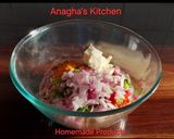 A picture of step 1 of Nachani Thalipith (Ragi Masala Roti).