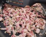 A picture of step 2 of Scrambled egg & bacon.