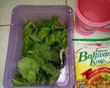 Foto langkah ke 1 dari resep Bakwan Bayam Simple miyantapp.