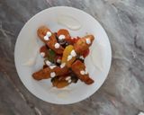 Kentucky csirkemell, grillezett zöldségekkel recept fázis 3 fotója