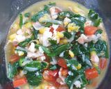 Foto langkah ke 5 dari resep Sawi Manis Udang MPASI 19 bulan.