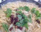 Foto del passaggio 3 della ricetta Linguine Rigate con cavolfiere e zafferano