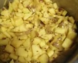 A picture of step 2 of Kasi phal / meetha kaddu.