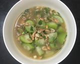 Hình bước làm 3 của món Canh bầu nấu tép tươi
