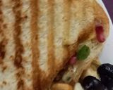 A picture of step 3 of Apple cabbage sandwich.