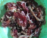 Foto langkah ke 1 dari resep Daging teriyaki simple.