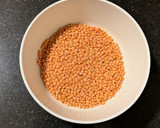 A picture of step 1 of Masoor Dal Tadka.