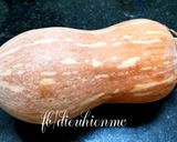 Hình bước làm 1 của món Sữa bí đỏ