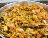 Foto del paso 3 de la receta Pollo con arroz verduras y curry!!!