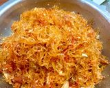 Hình bước làm 1 của món Thịt luộc mắm thái