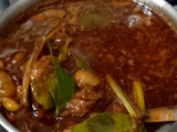 Rawon daging kacang merah
