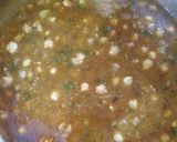 A picture of step 6 of Chickpea masala.