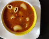 A picture of step 14 of Tangy Tomato Macaroni Soup.