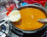 A picture of step 4 of Dal makhani.