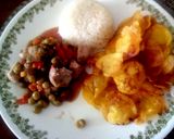 Foto del paso 1 de la receta: Trocitos de Carne 🥩de Cerdo al Ajillo