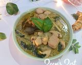 A picture of step 5 of Thai Green Curry Chicken.