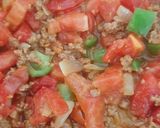 عکس مرحله 3 از دستور حمیسه گوشت چرخ و گوجه👩‍🍳