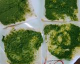 A picture of step 2 of Bread panner roll with rajma.
