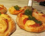 Baconos, paradicsomos papucs recept rukkola pestoval recept fázis 14 fotója