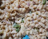 A picture of step 11 of Pasta with white sauce.