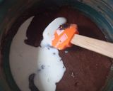 A picture of step 5 of Biscoff Brownies.