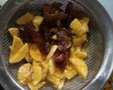 Foto langkah ke 2 dari resep Bubur Sumsum Coklat. Dadar Gulung Naga Isi Selai Pisang Kurma. Dengan Kuah Susu Coco Pandan.