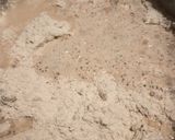 A picture of step 2 of Tahini Fried Bread.