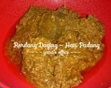 Foto langkah ke 8 dari resep Rendang Daging Hati Padang Yana.