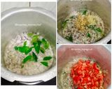 A picture of step 2 of Black Chana Curry.