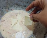 A picture of step 3 of White sauce pasta with Indian twist.