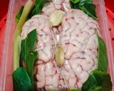Foto langkah ke 2 dari resep Otak sapi goreng.