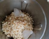 A picture of step 1 of Dahi Bhalla.