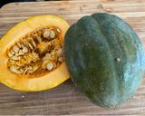 A picture of step 1 of Roasted Spiced Pumpkin.