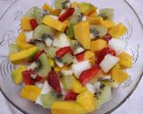 Foto langkah ke 2 dari resep Salad buah dan jelly tanpa yogurth.