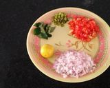 A picture of step 1 of Corn poha.