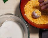 Foto langkah ke 4 dari resep Bola Ubi Ungu Lumer.