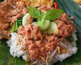 Foto langkah ke 6 dari resep Nasi Pecel Sambal Tumpang Khas Solo.