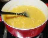 A picture of step 6 of Moong dal Halwa.